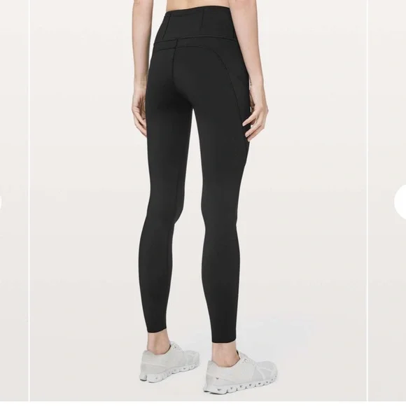 lululemon Fast & Free 28” Black Leggings - Picture 2 of 16